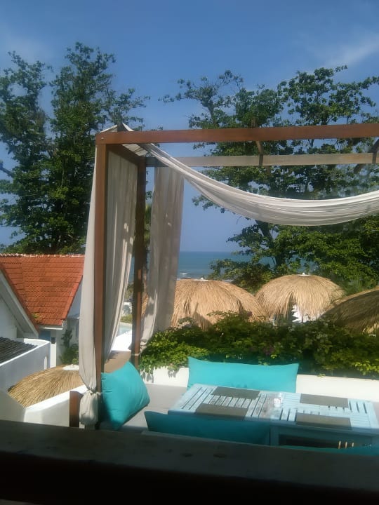 Ausblick vom Speiseraum Ocean Breeze Resort