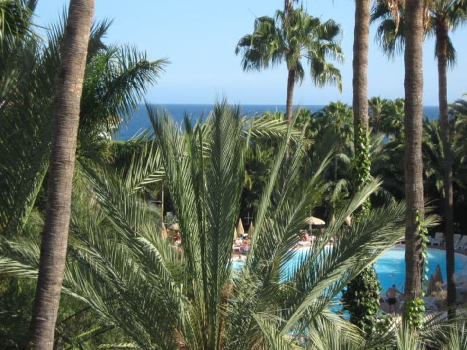 Blick vom Balkon Hotel Parque Tropical