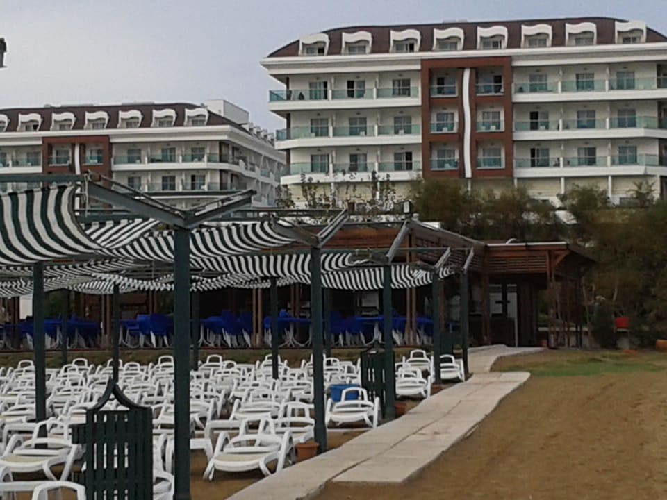 Regen am Ankunftstag Adalya Ocean Deluxe