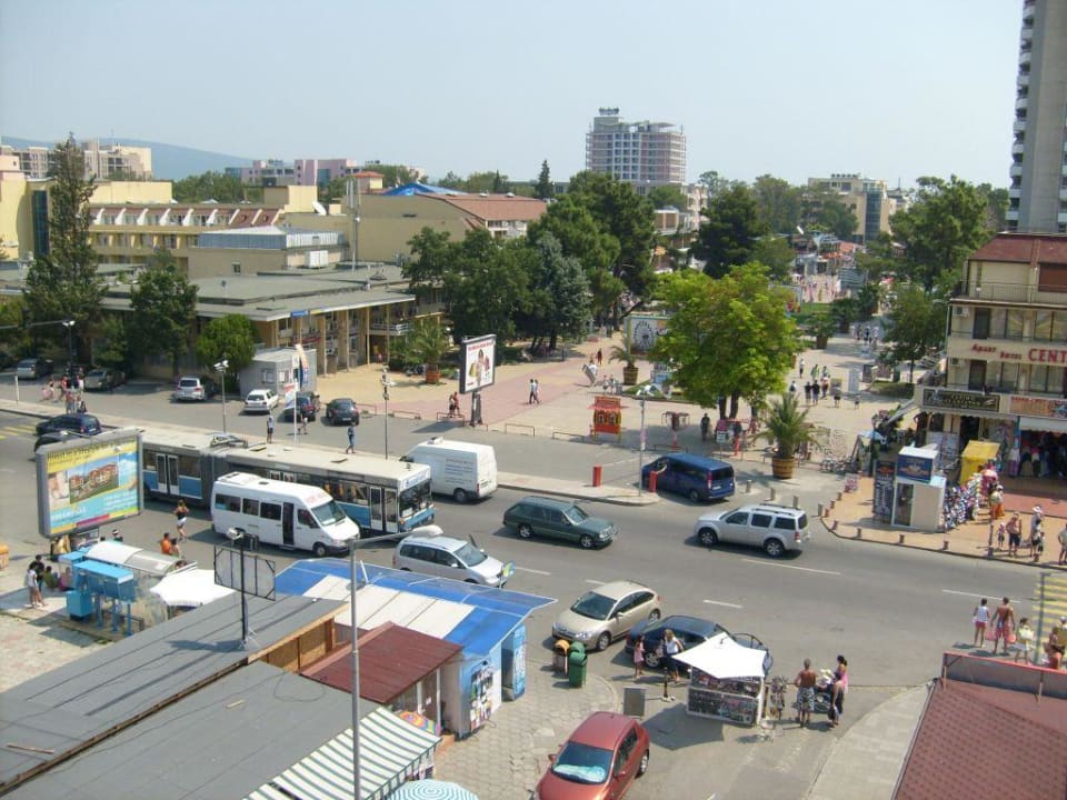 Ausblick vom Balkon Hotel Atol