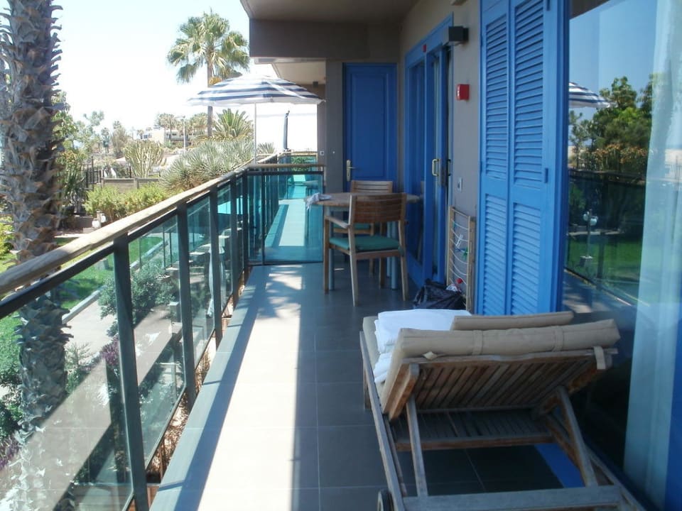 Terrasse vor dem Appartement Las Tabaibas Appartements