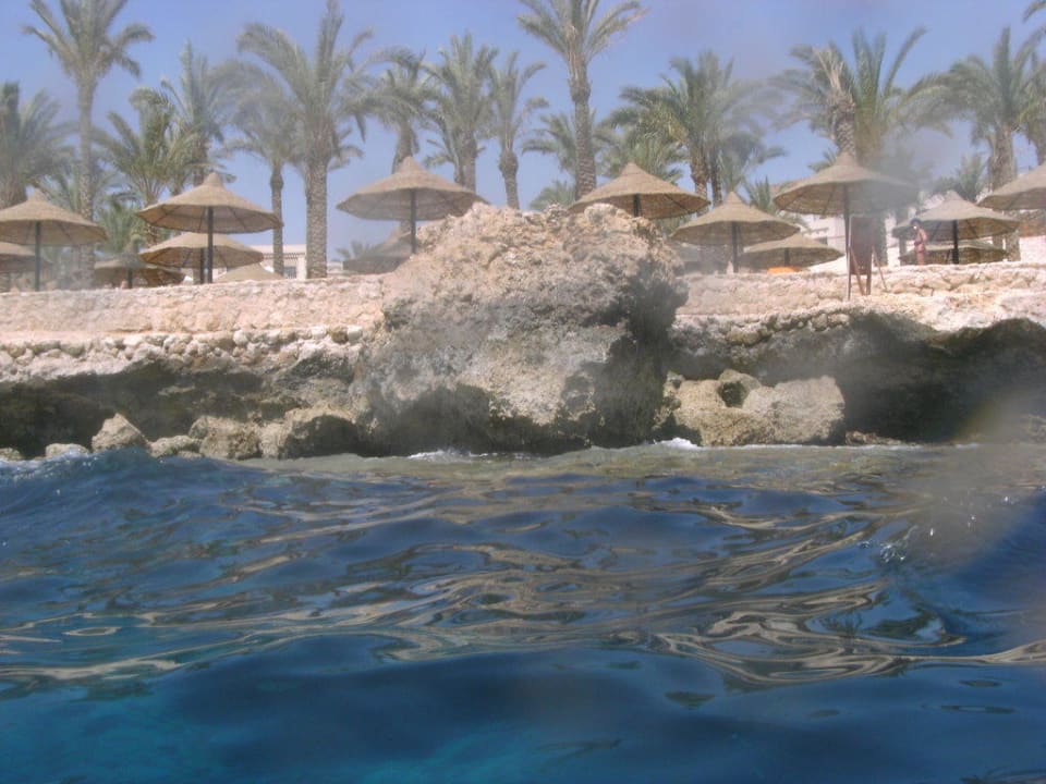 Blick vom Meer aus The Grand Hotel Sharm El Sheikh