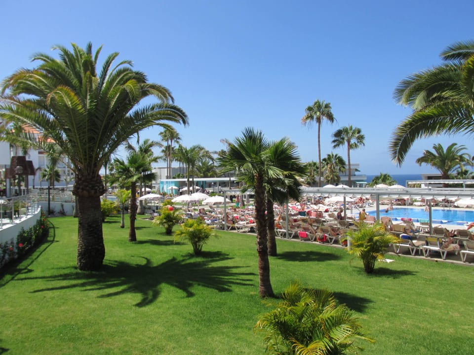 Schöne Gartenanlage Hotel Riu Arecas - Adults only
