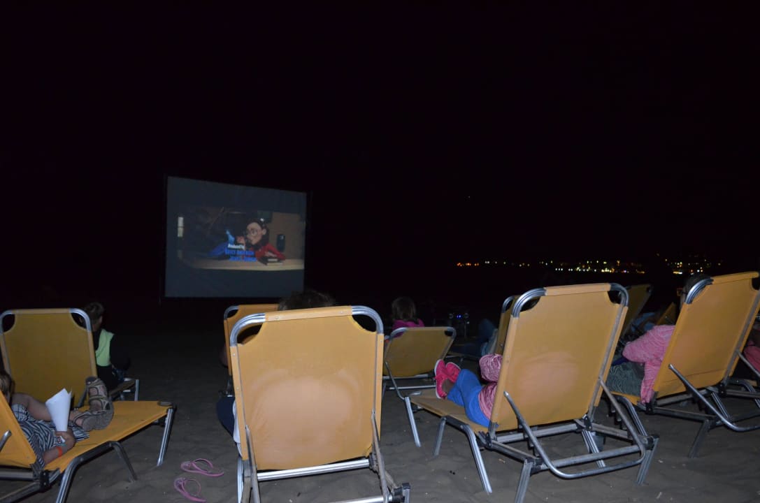 Kino na plaży Atlantica Mikri Poli Crete