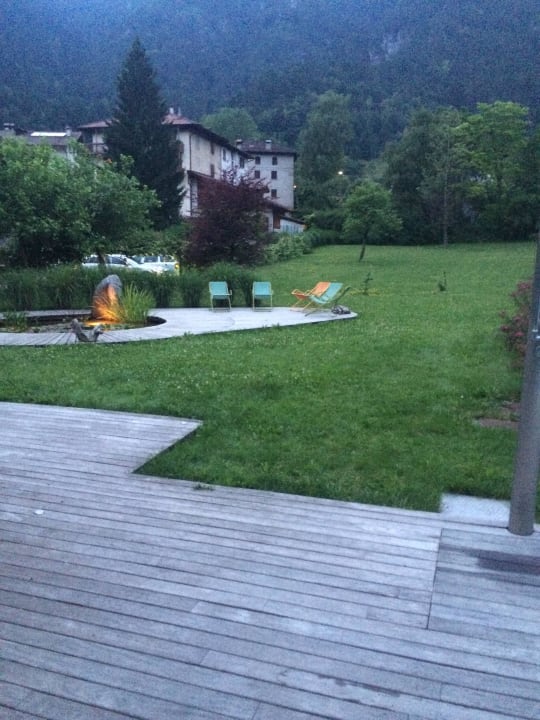 Blick zum Teich Da Elda Natural Retreat