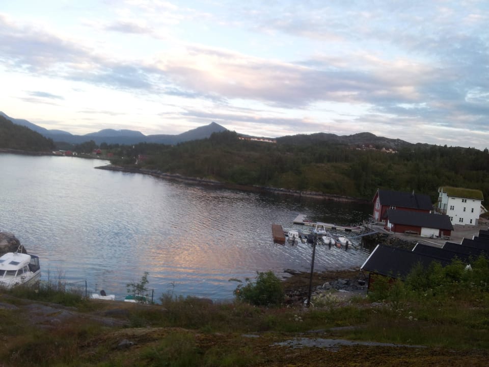 Blick auf die Ferienhäuser Apartments Sjogarden Fritid og Bad