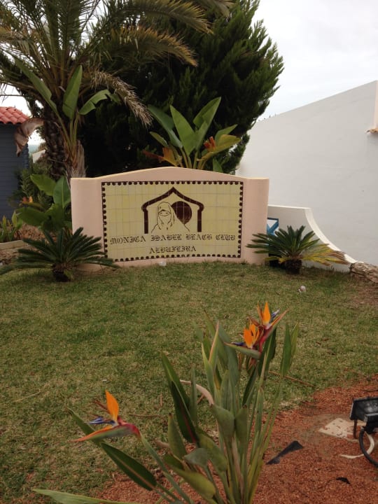 Eingang Monica Isabel Beach Club