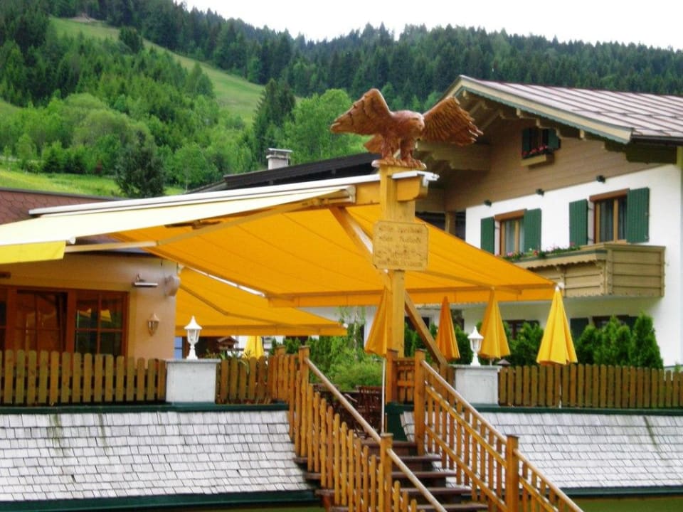 Restaurant - Außenterrasse Adults Only Boutique-Hotel Unterlechner