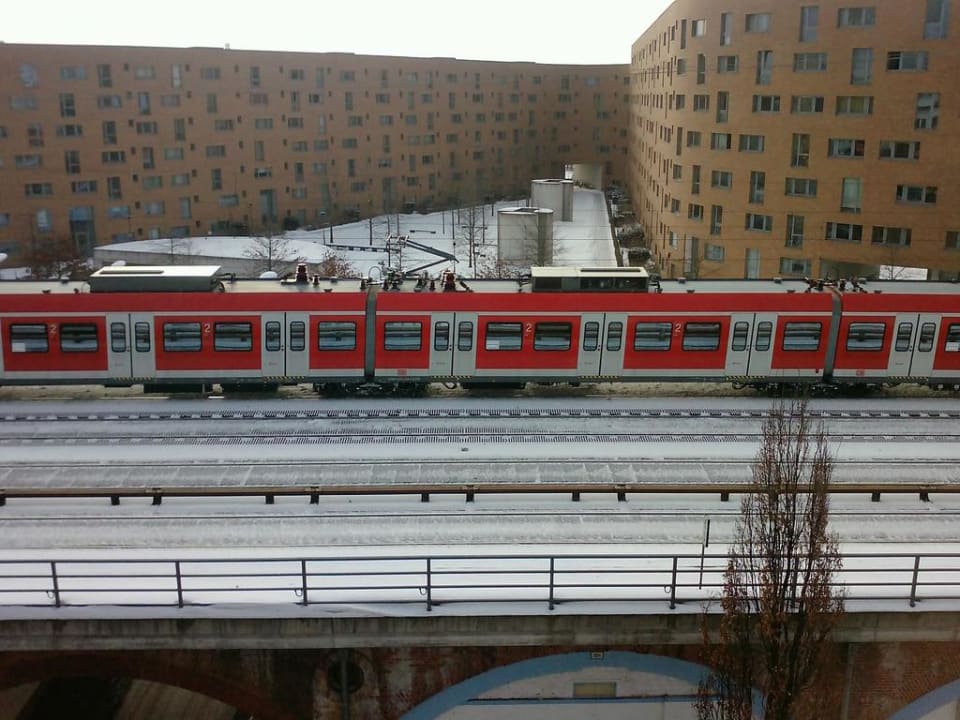 Blick aus dem Fenster Motel One Berlin-Bellevue