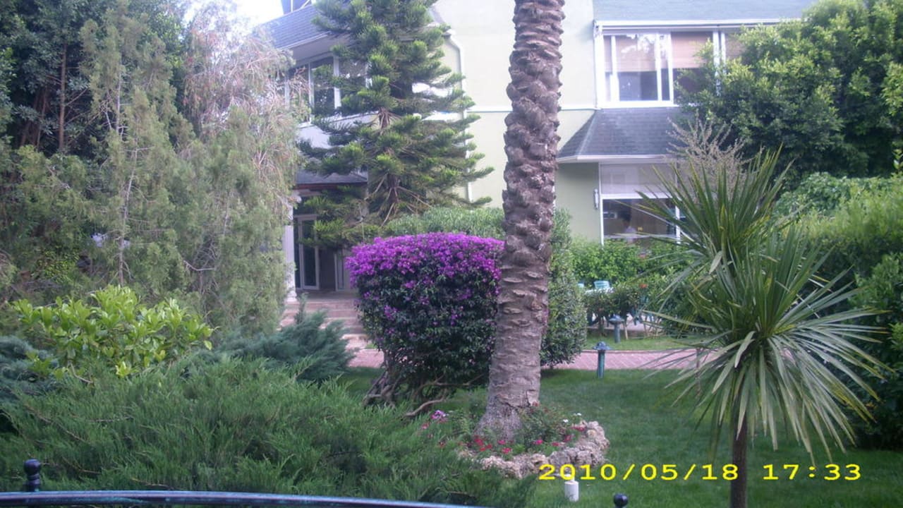 Weg zum Restaurant Hotel Gardenia Beach
