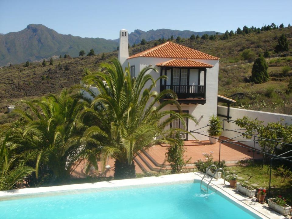Blick aufs größere Haus Finca La Brevera