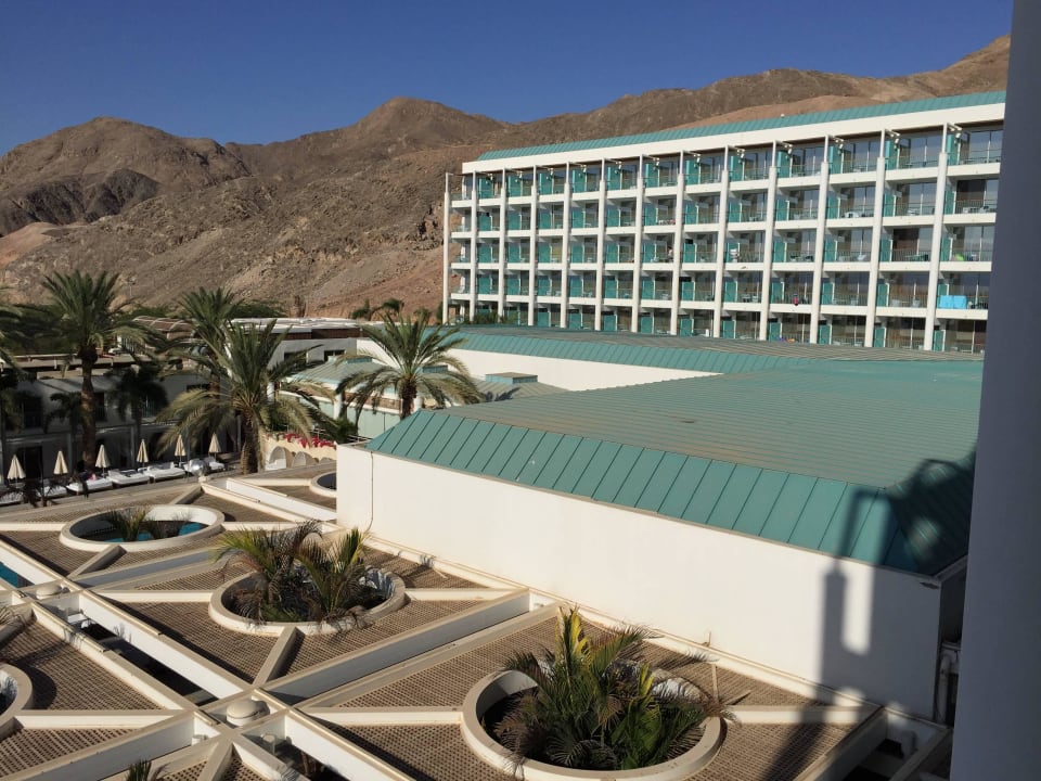 Blick vom Balkon Hotel Isrotel Yam Suf
