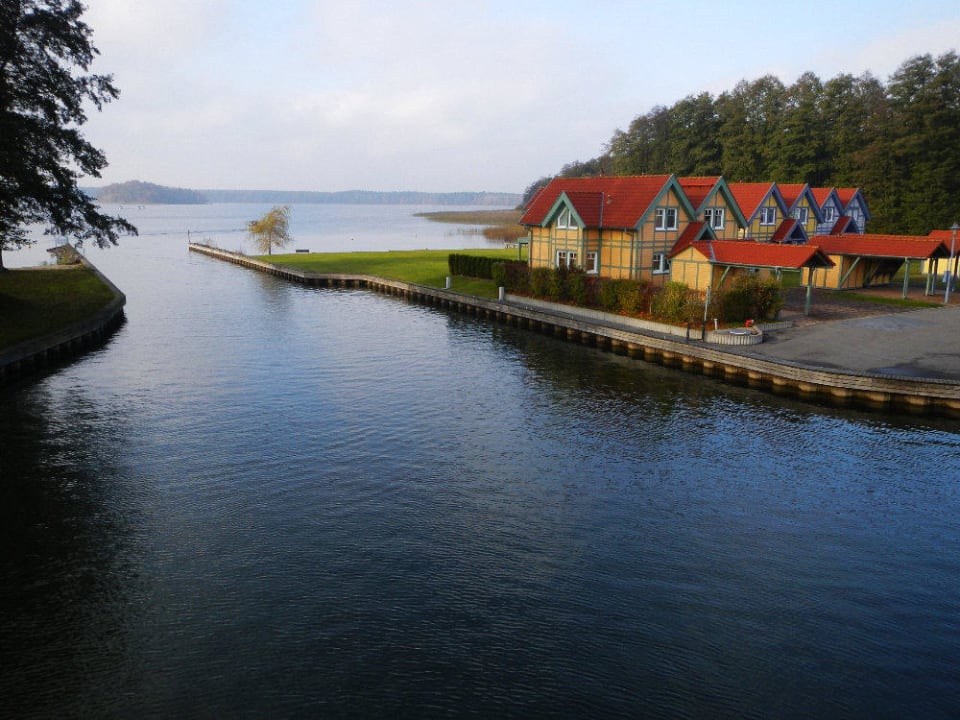Blick auf den See Precise Resort Hafendorf Rheinsberg