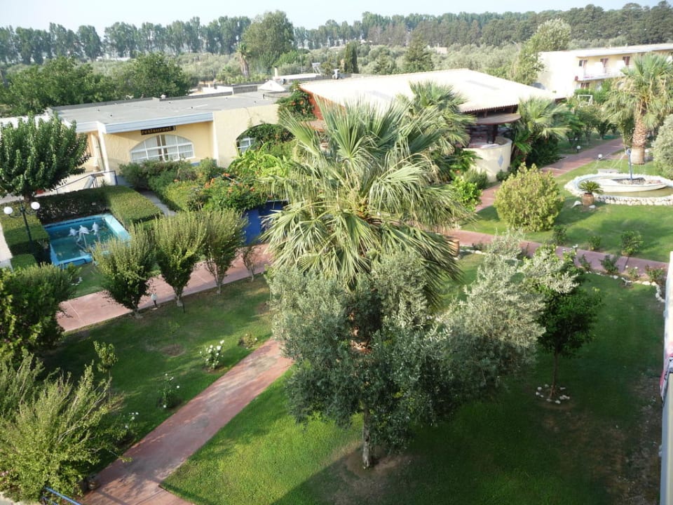 Blick von unserem Balkon Hotel Golden Odyssey