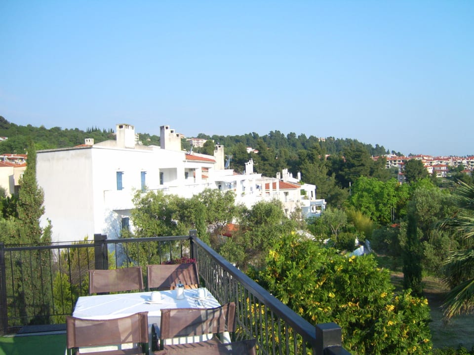 Ausblick vom Restaurant Hotel Kriopigi