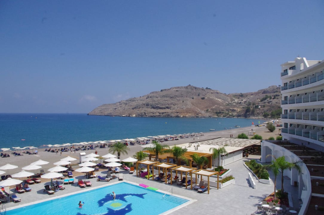 Blick vom Balkon TUI BLUE Lindos Bay