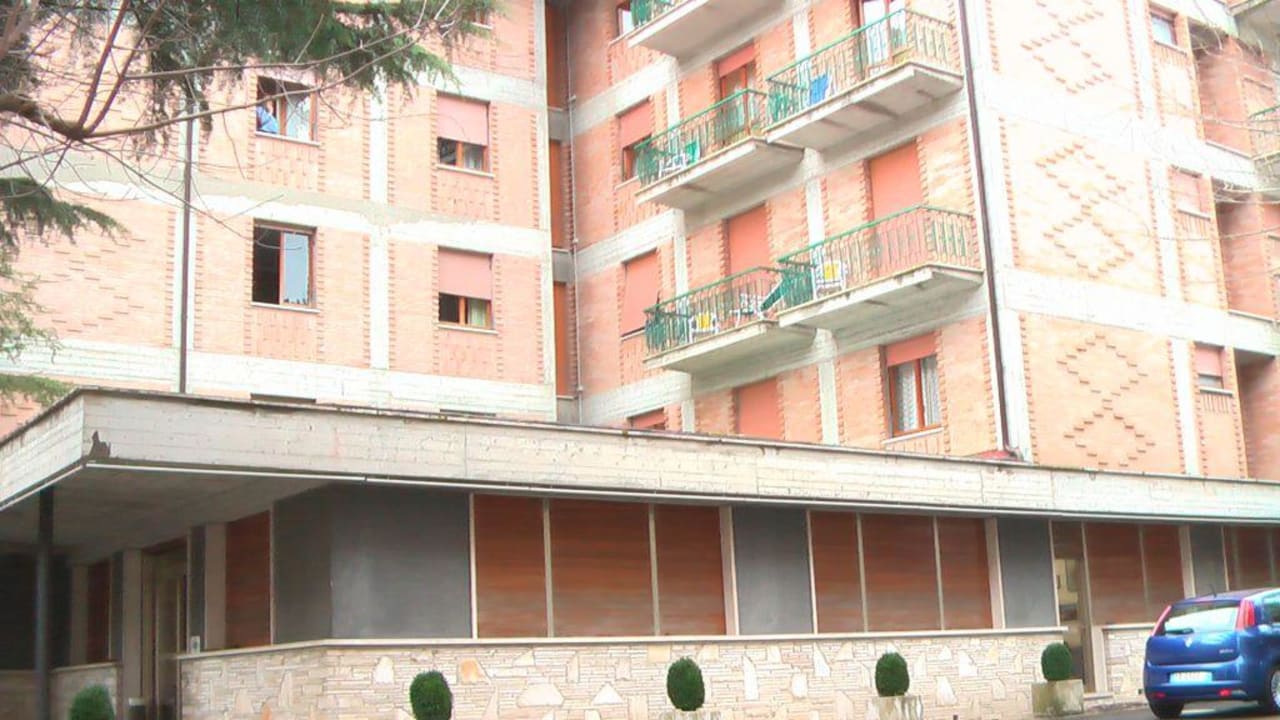 Hotel von außen Hotel Albergo Macerina