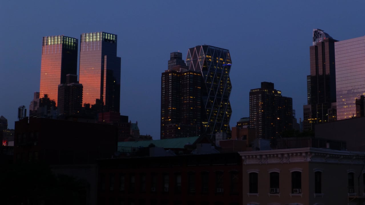 Blick aus Zimmer 411 The Skyline Hotel New York