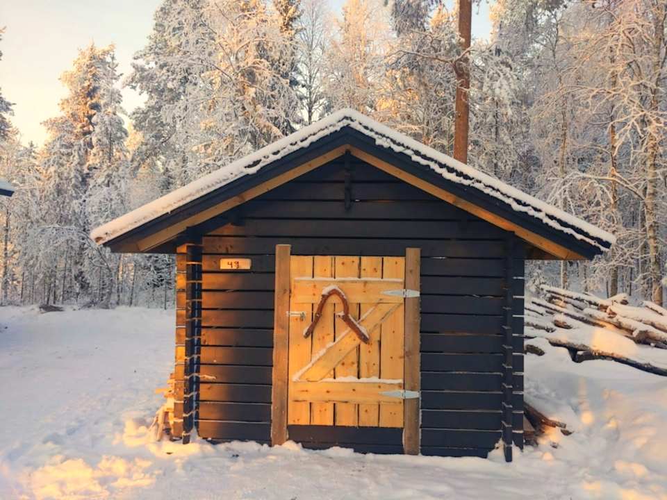 Gartenanlage Kettula Getaway - Sauna Cabin