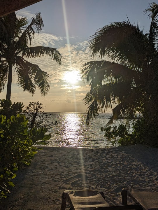 Ausblick Innahura Maldives Resort