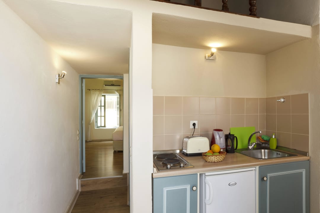 Klimt kitchenette bedroom Casa Antica Independent Boutique Apartments