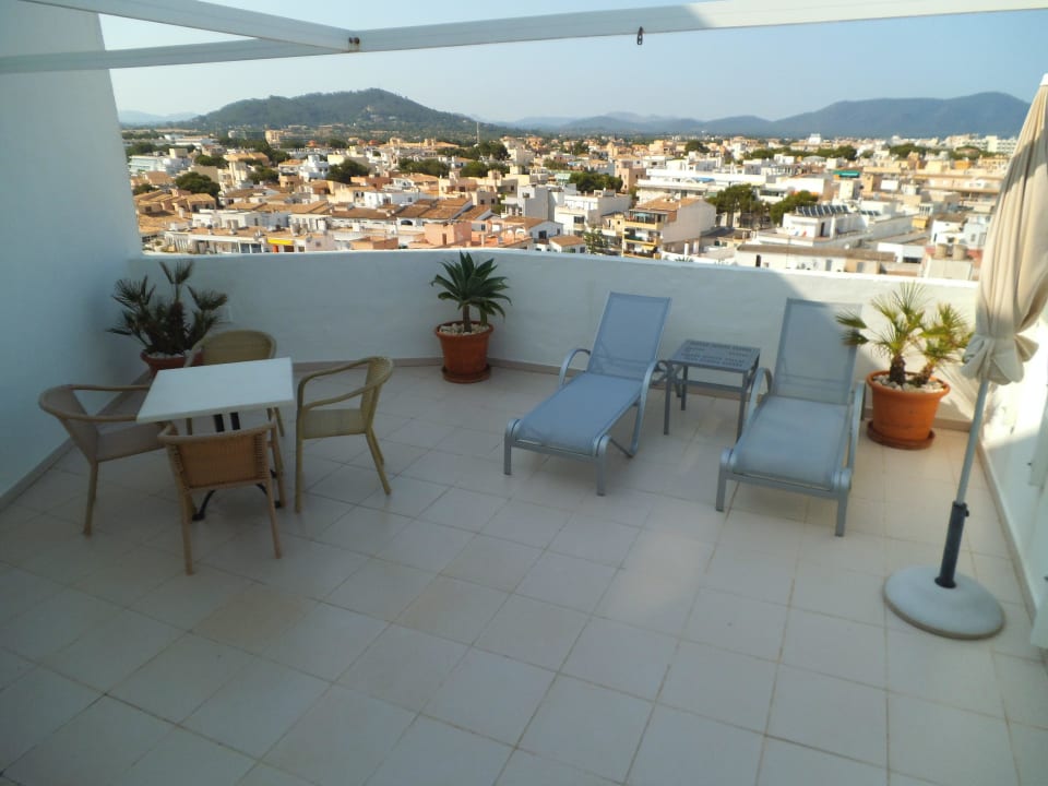 Dachterrasse Zimmer 728 Sabina Hotel & Suites