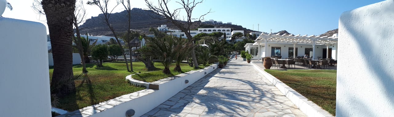 Gartenanlage Aphrodite Beach Resort Hotel