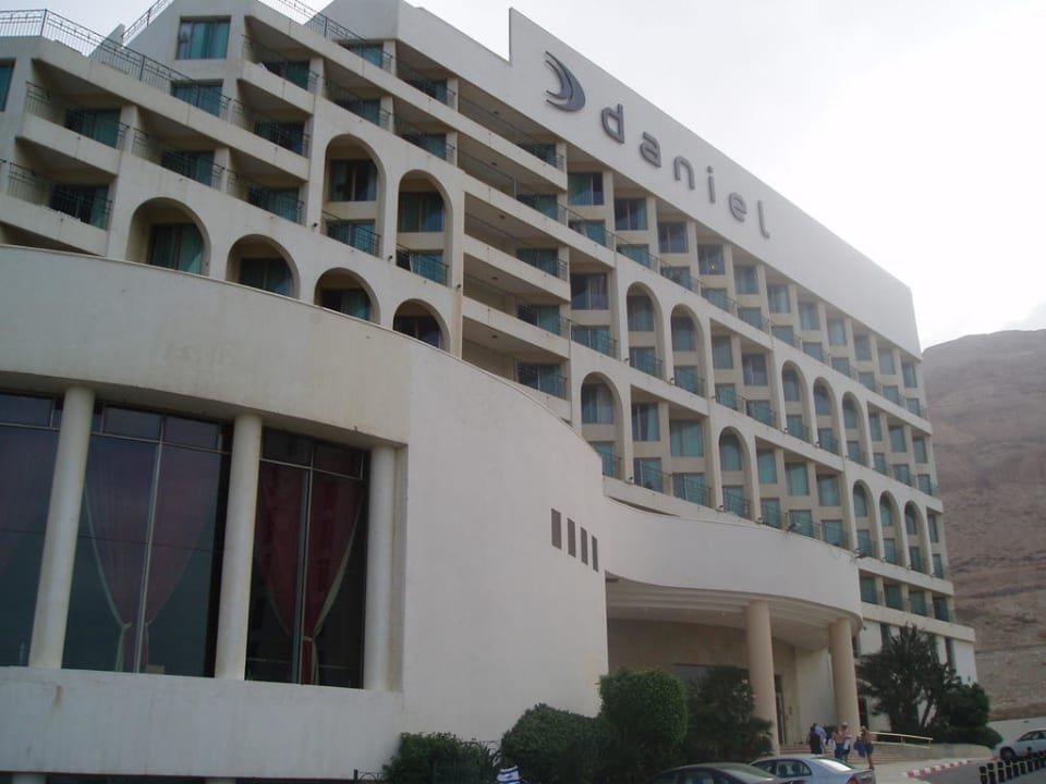 Eingang Hotel Daniel Dead Sea