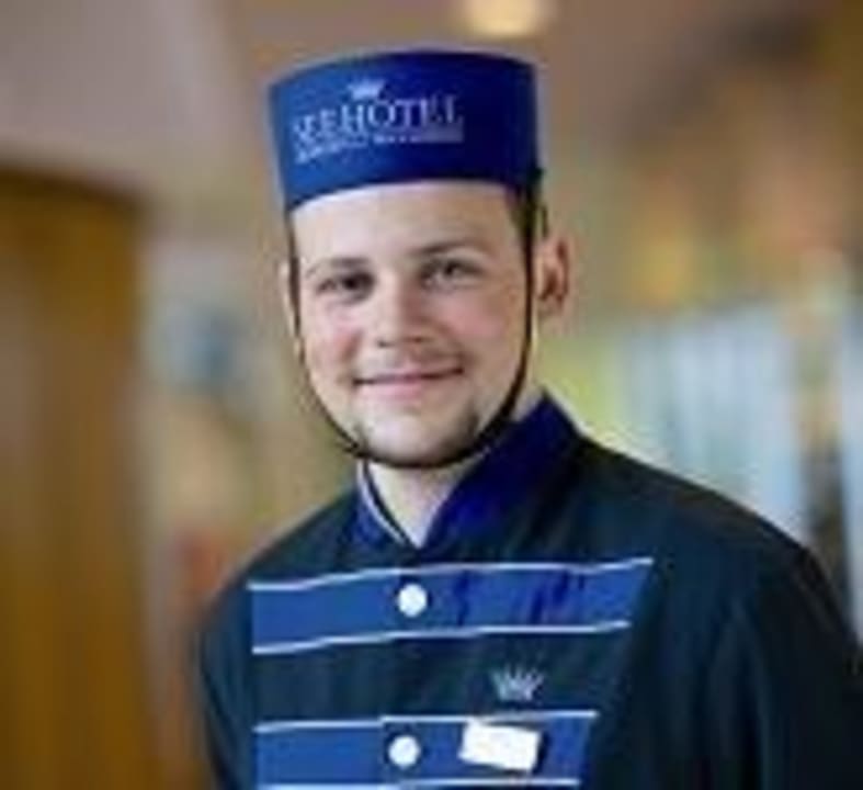der Kofferboy im Seehotel - einfach Super! Seehotel Großherzog von Mecklenburg