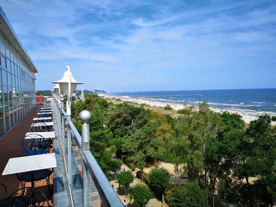 Ausblick Strandhotel Ahlbeck