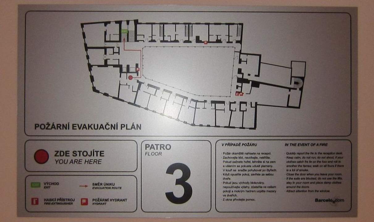 3rd floor Hotel Golden Angel