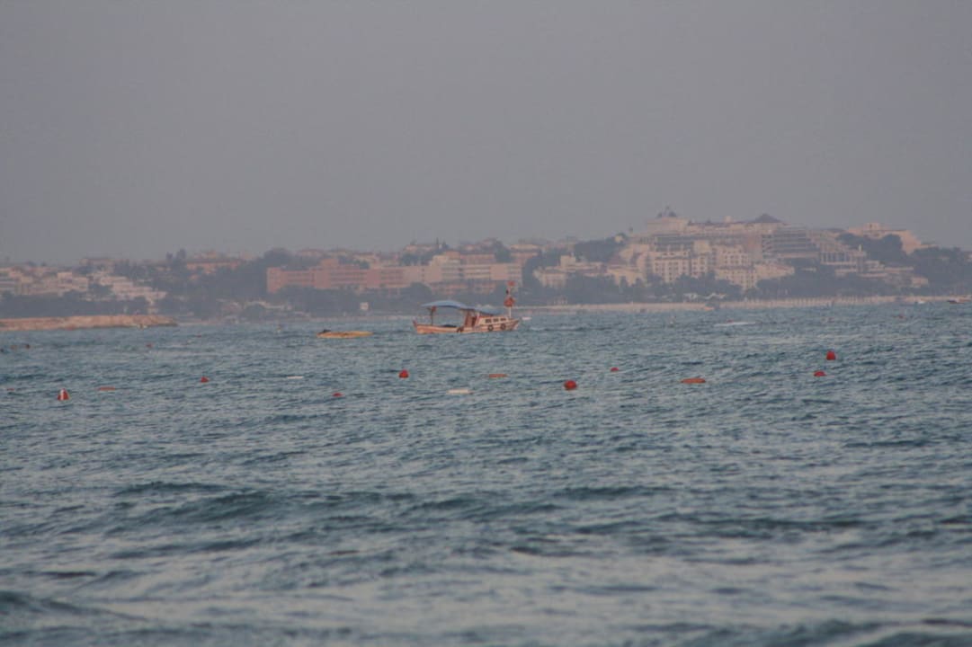 Blick vom Strand Hotel Orfeus Park