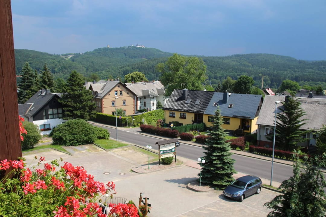 Ausblick auf Erdmannsdorf Landhaus Puschke