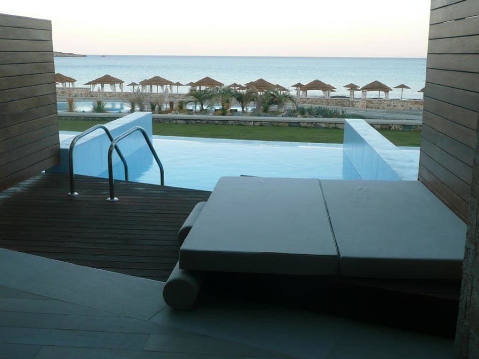 Unser Privat-Pool Aquagrand Artistic Luxury Beach Resort - Adults only