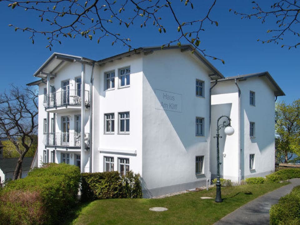 Außenansicht Ferienwohnung Haus Am Kliff Appartement 1