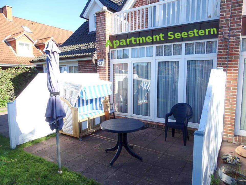 Außenansicht Apartment Seestern