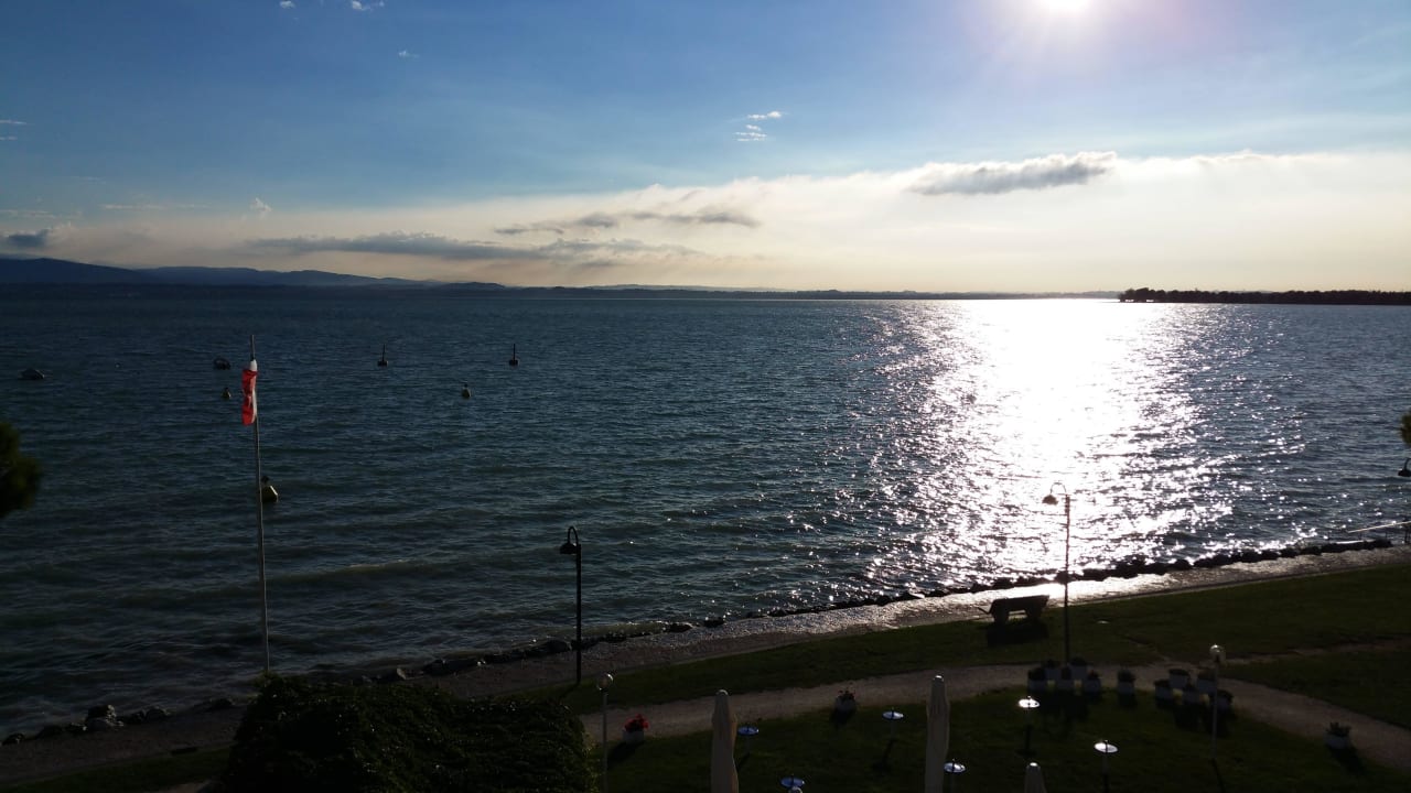 Auf der Terrasse Hotel Ca' Serena