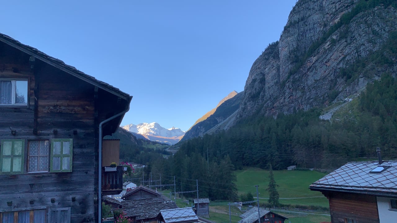 Ausblick Hotel Bergfreund