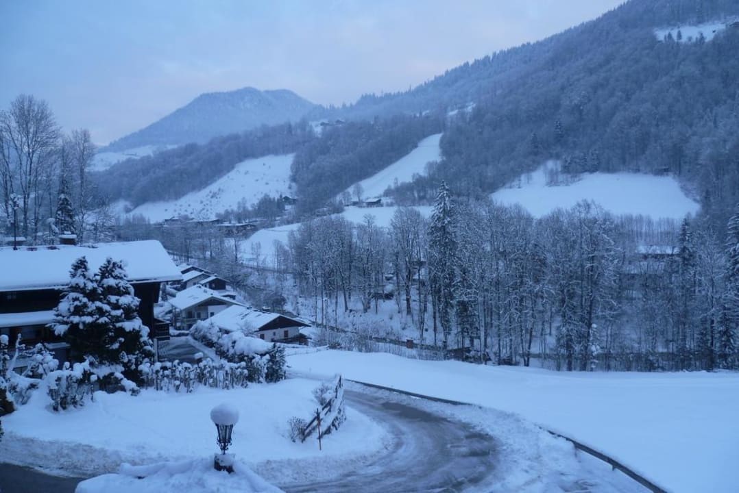 Blick aus unserem Zimmer Hotel Alpenresi