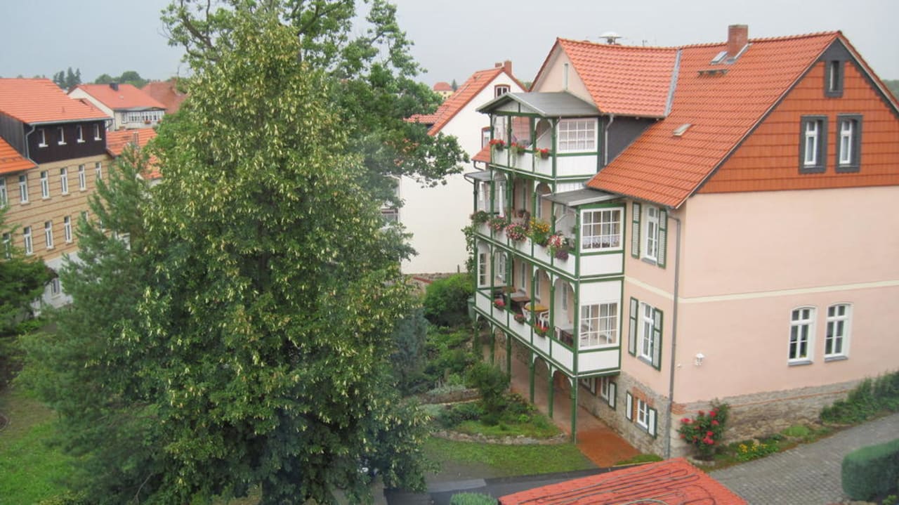 Ausblick Vom Stock R C Kurhotel Bad Suderode Quedlinburg Holidaycheck Sachsen