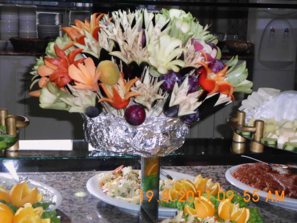 Dekoration im Restaurant Can Garden Beach