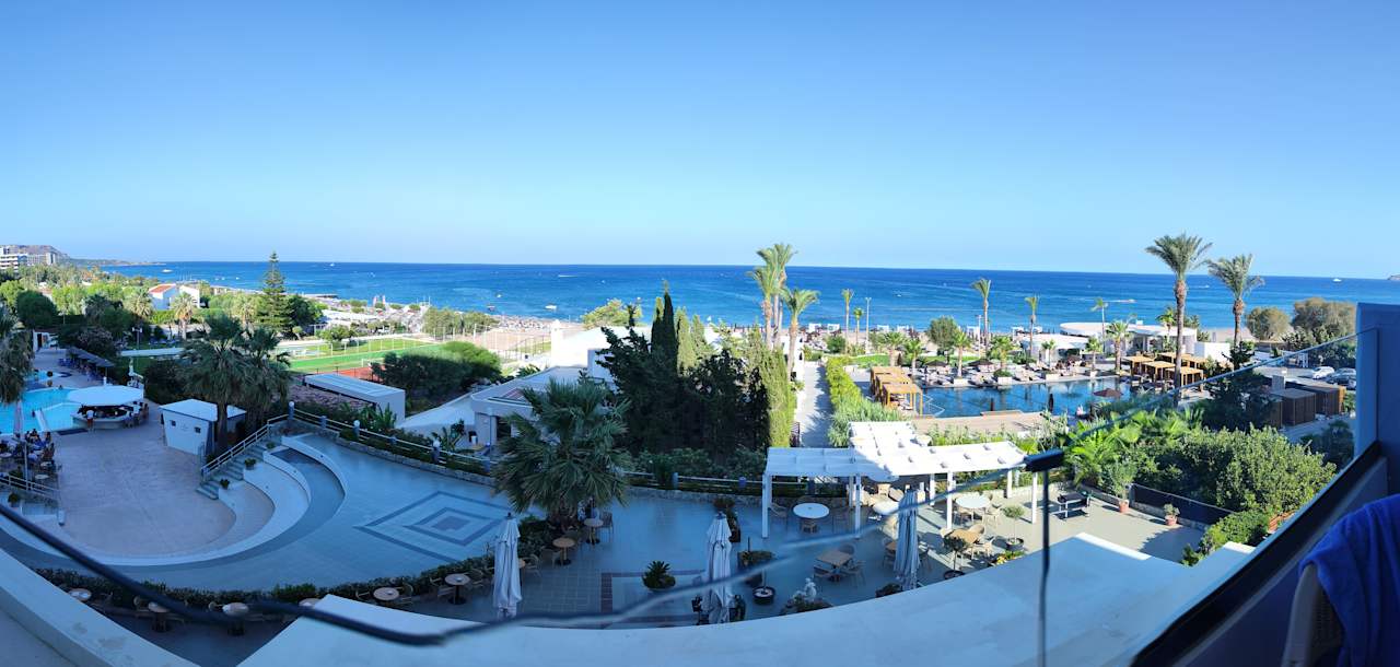 Ausblick Olympos Beach Hotel