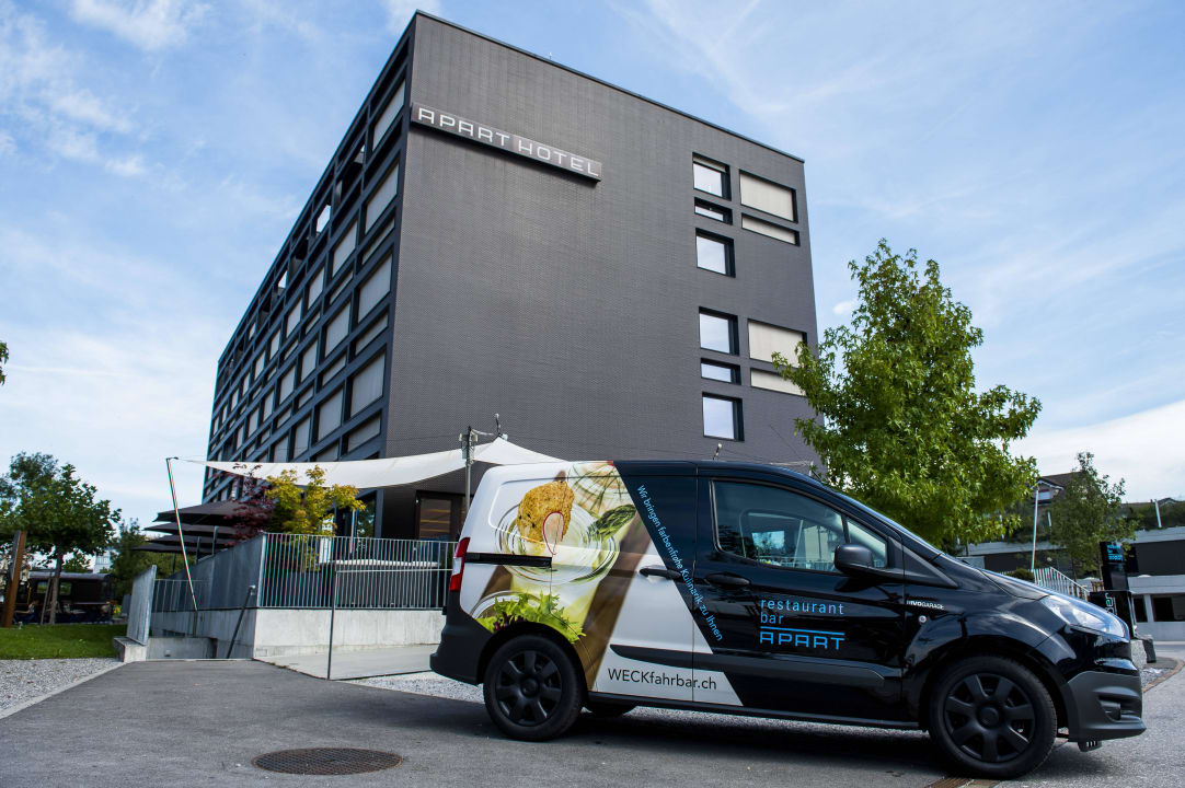 Catering mit der weckfahrbar.ch HOTEL APART- Welcoming I Urban Feel I Design