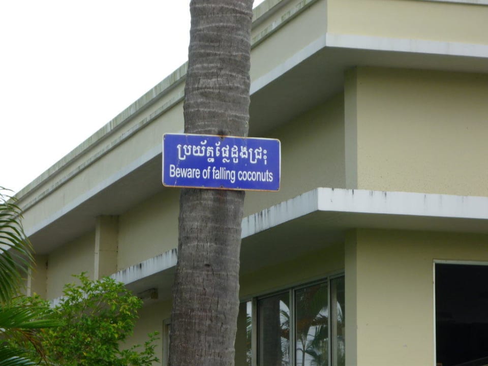 Lustiges Schild Hotel Sokha Beach Resort & Spa