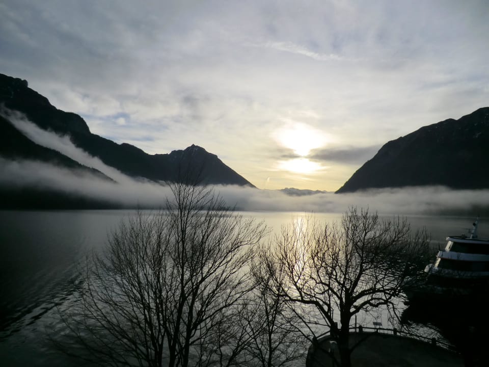 Ausblick Zimmer 301 aja Fürstenhaus am Achensee