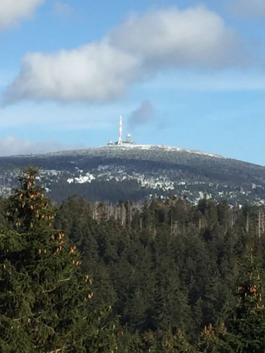 Blick auf den Brocken  Torfhaus Harzresort