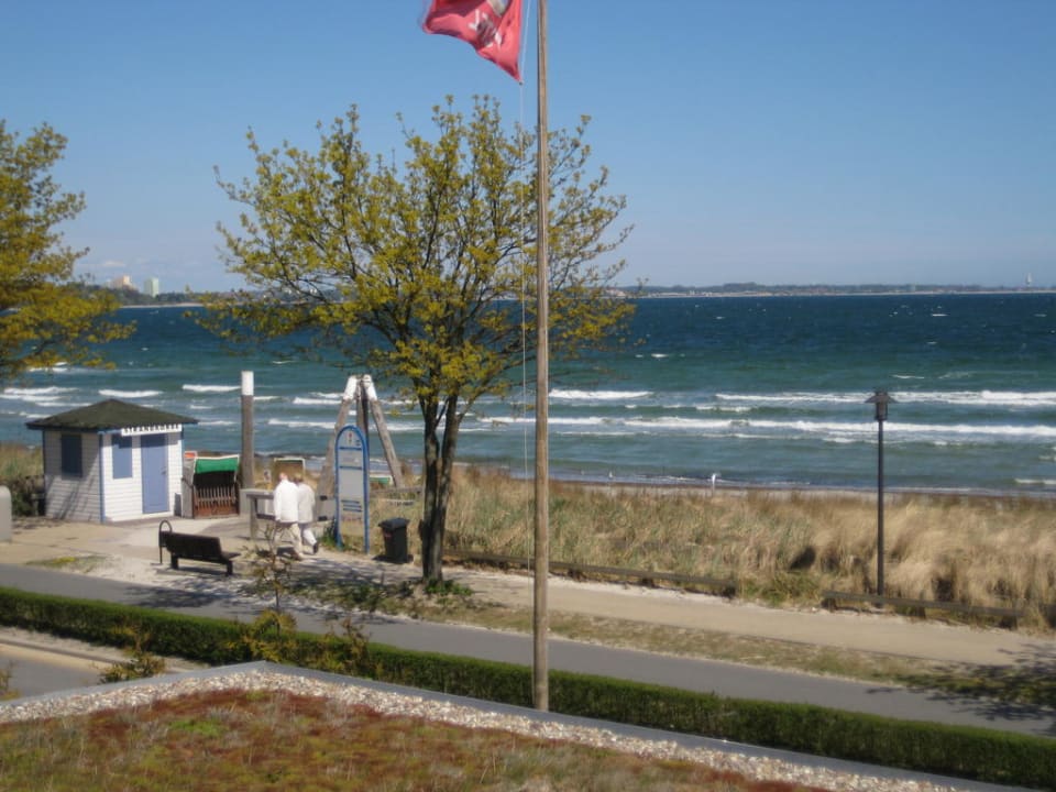 Blick vom Zimmer (Haupthaus) Haus am Meer