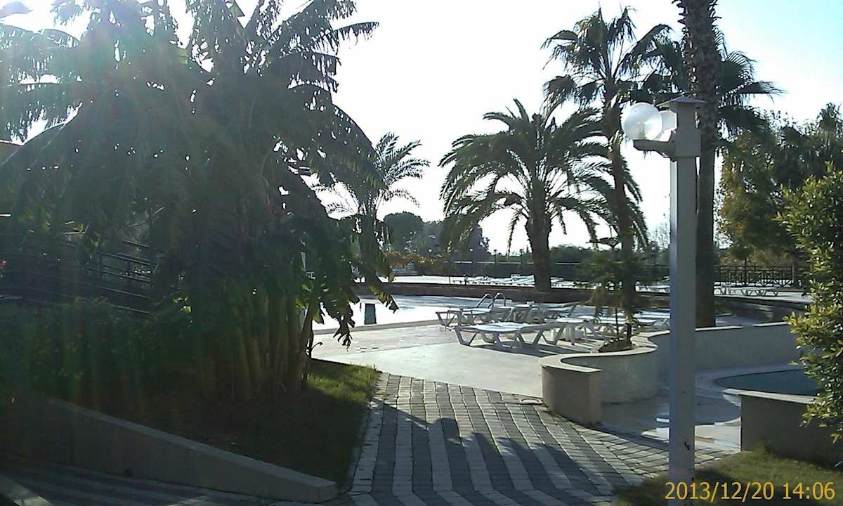 Außenanlage unterer kleiner Pool Seaden Corolla Hotel