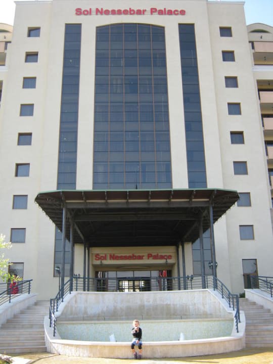 Der Eingang Sol Nessebar Palace