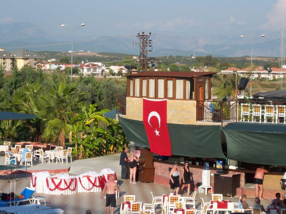 Vorbereitung für türk. Abend FUN&SUN Smart Hane Sun Hotel